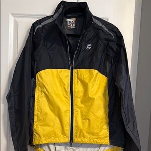 Cannondale Men's Black and Yellow Cycling Jacket